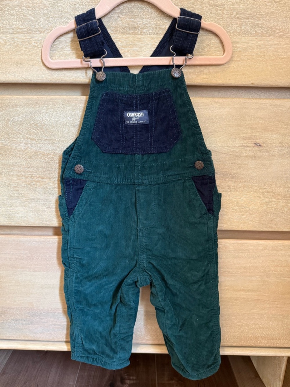 NWOT OshKosh Corduroy Overalls